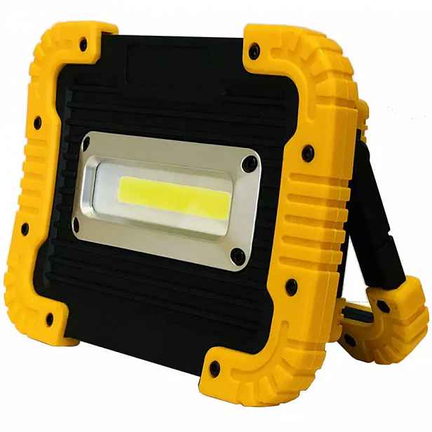 LED reflektor 10 W nabíjecí
