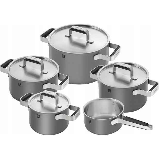 Sada hrnců Zwilling Pure 5 ks ocel, keramika, indukce
