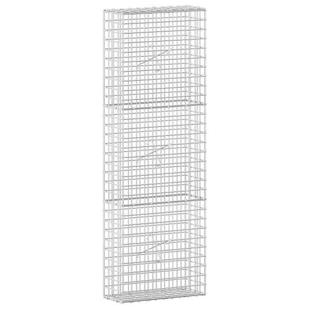 vidaXL Gabion s drátem 5 mm a síťkou 5x5 cm 50x20x150 cm