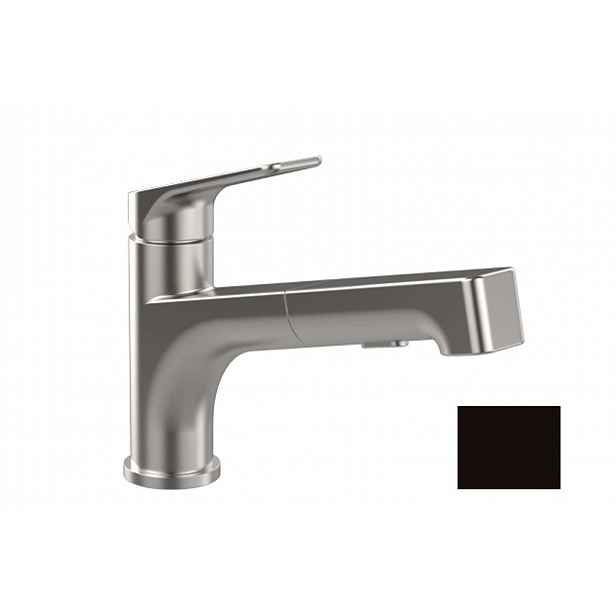 Villeroy & Boch Junis Shower - Dřezová baterie s výsuvnou sprškou, matná černá 92810006