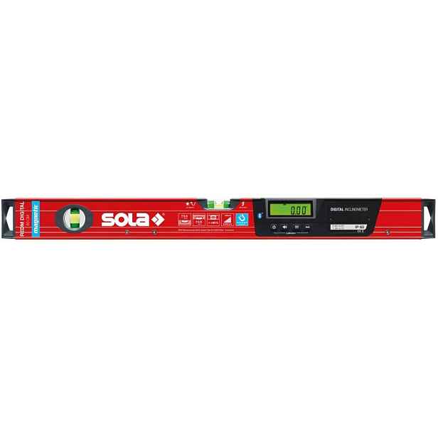 Elektronická digitální vodováha Redm 60 s magnetem 2 libely 60CM Sola