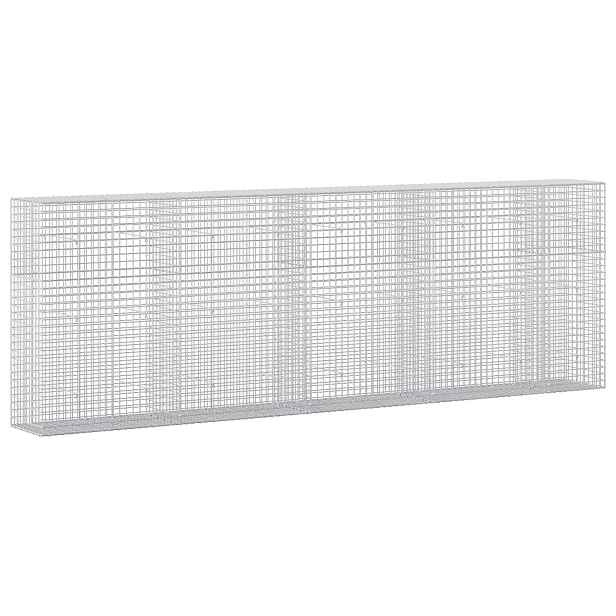 vidaXL Gabion s drátem 5 mm a síťkou 5x5 cm 450x50x150 cm
