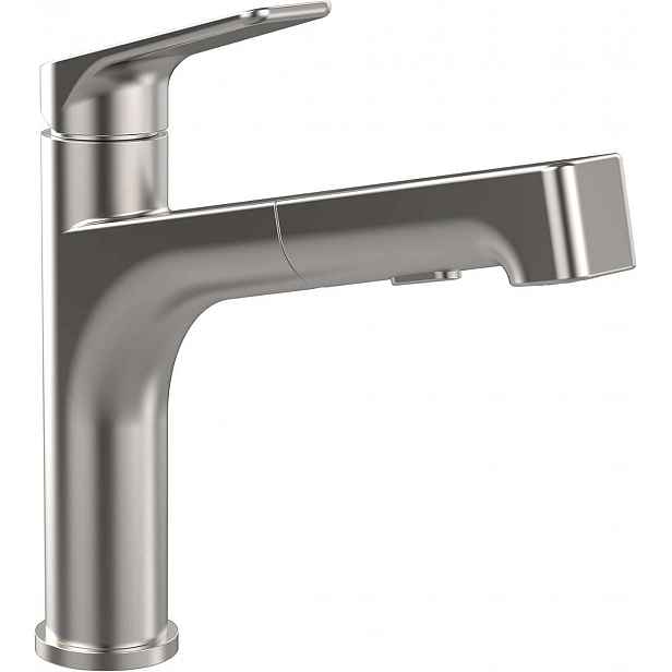 Villeroy & Boch Junis - Dřezová baterie s výsuvnou sprškou, nerez 928200LC