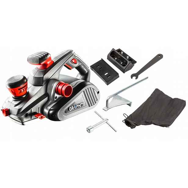 Graphite Elektrický hoblík 1300W Karton 59G680