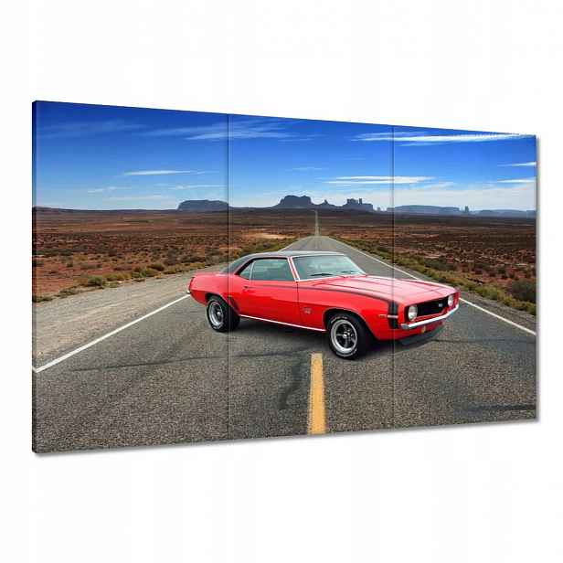 Obrazy 120x80 Červený Chevrolet Ss