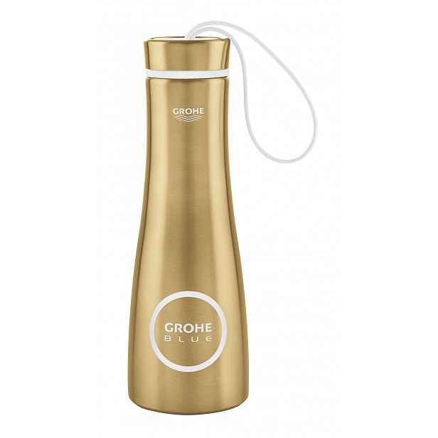 Grohe Blue Home - Thermo láhev, 450 ml, kartáčovaný Cool Sunrise 40848GN0