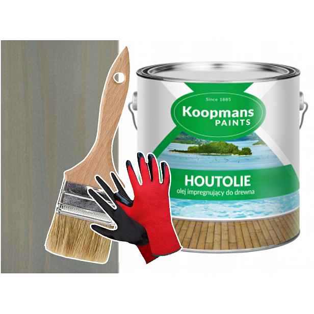 Koopmans Olej na terasu Houtolie Šedý 5L