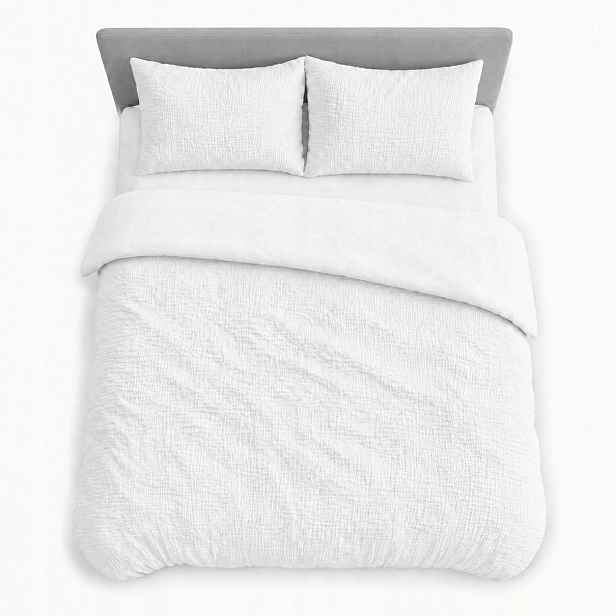 Povlečení mušelínové bavlněné 220x200 bílé Muslin Dream