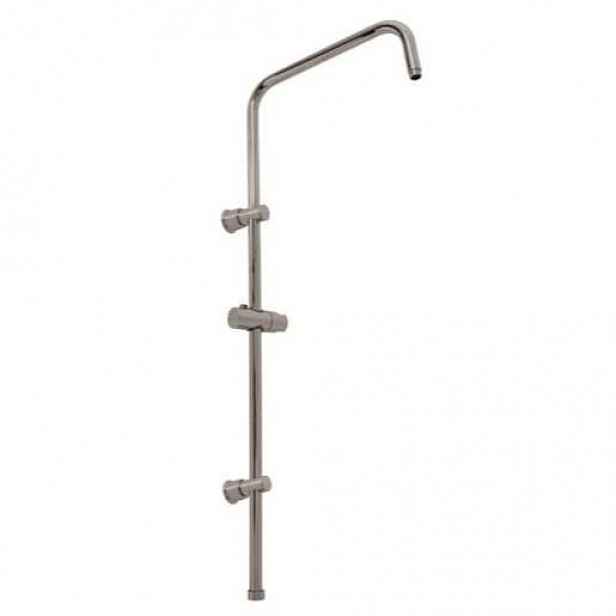 Sprchová tyč RAV SLEZÁK metal grey lesklá MD0763MGL
