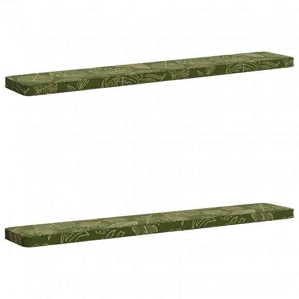 vidaXL Sady polštářů na lavici (2 kusy) VUGHT 2 pcs 100% polyester