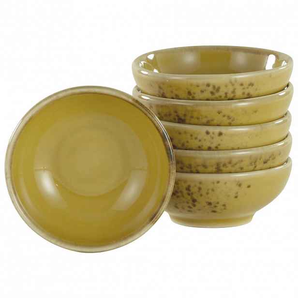 Creatable SADA MISEK NA OMÁČKU kamenina keramika 8 cm