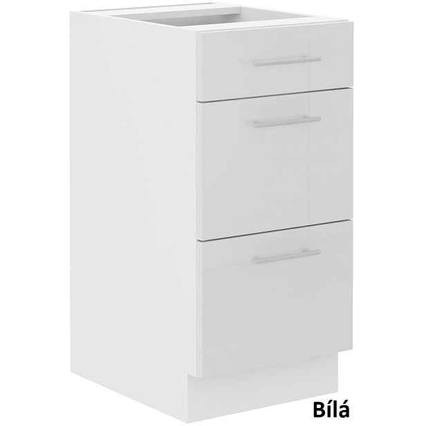 Kuchyňská skříňka STRAKOŠ LA-RA vysoký lesk L-11