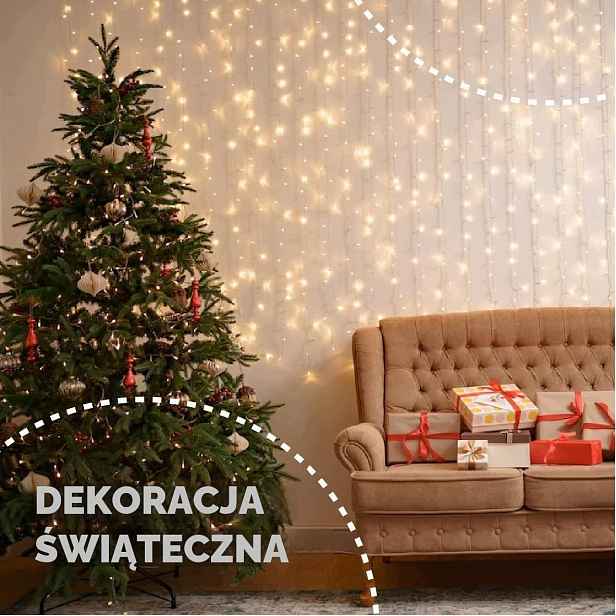 Lac Future Led Světelný Řetěz 2X5M, 50 Led Diod, Na Baterie, Teplá Bílá