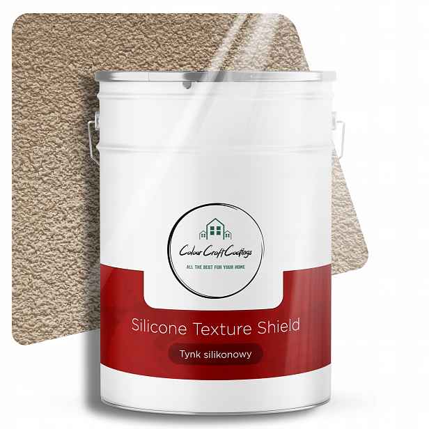 Silikonová fasádní omítka Bronz jemná béžová 25 kg 1,5 mm F555