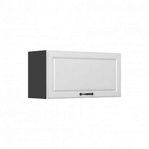 Vicco VĚŠÁK NA STĚNU R-Line, Bílý venkovský dům/Antracit, 80 cm Plochý