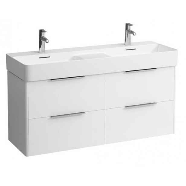 Koupelnová skříňka pod umyvadlo Laufen BASE 118x39x53 cm bílá mat H8649652601041