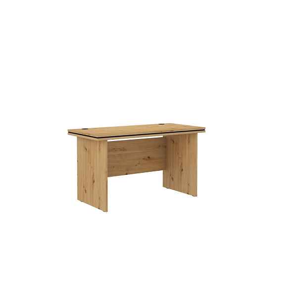 MASSENO PSACÍ STŮL MALTESA, 138x67x78,1 cm, dub Artisan