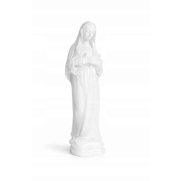 Figurka Svaté Rity 31 CM Bílý Vosk Handmade Francie