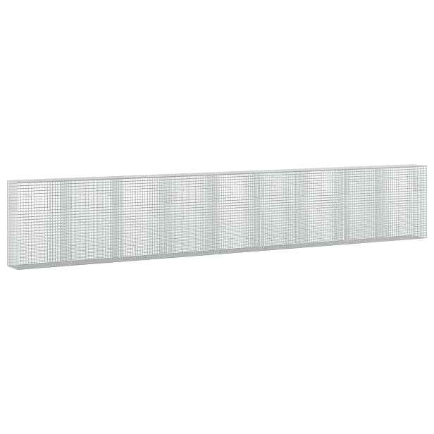 vidaXL Gabion s drátem 5 mm a síťkou 5x5 cm 900x50x150 cm