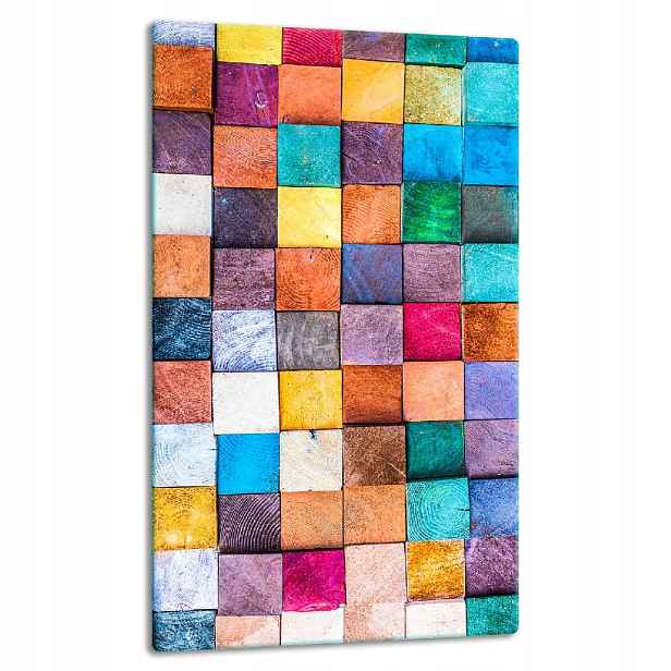 7v1 Skleněná Deska Panel Deska 30x52 Barevná