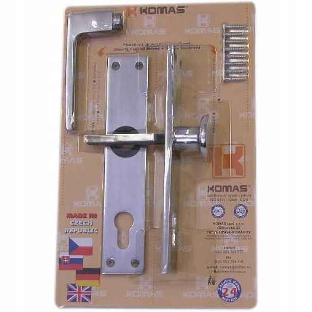 klika s knoflíkem K 757 72/vložka Al blistr