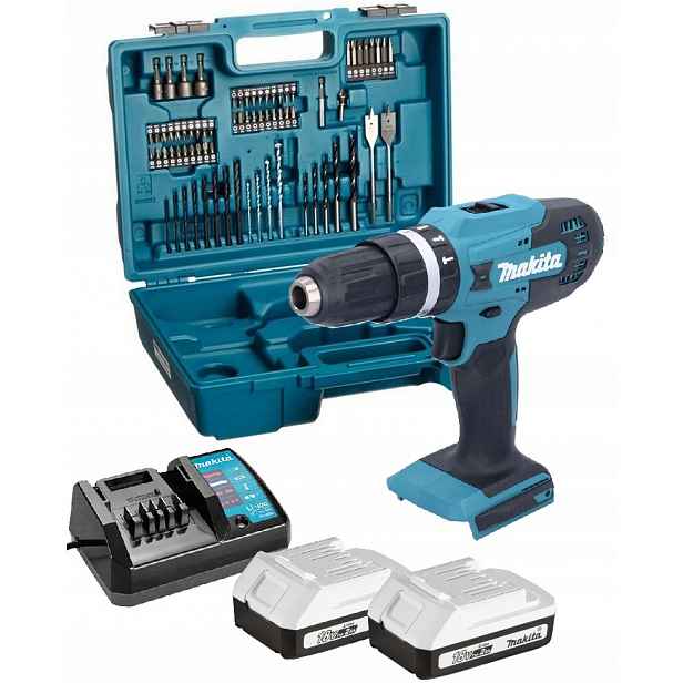 Aku Vrtačka Makita HP488D007 2x2.0Ah