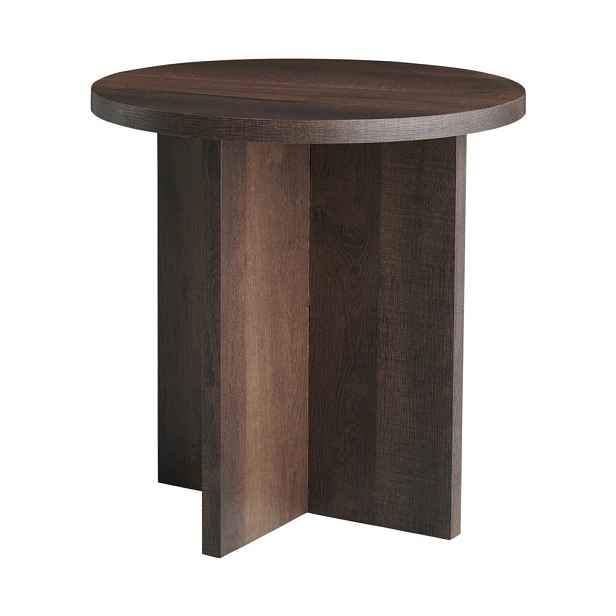 Kulatý odkládací stolek z MDF ø 50 cm Poppy – Ellos Home