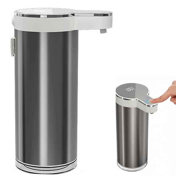 Bezdotykový dávkovač mýdla 350 ml Usb nabíjení do koupelny kuchyně regulace