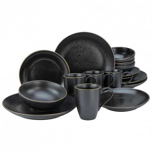 Creatable KOMBINOVANÁ SOUPRAVA Industrial Gold Black 16dílné