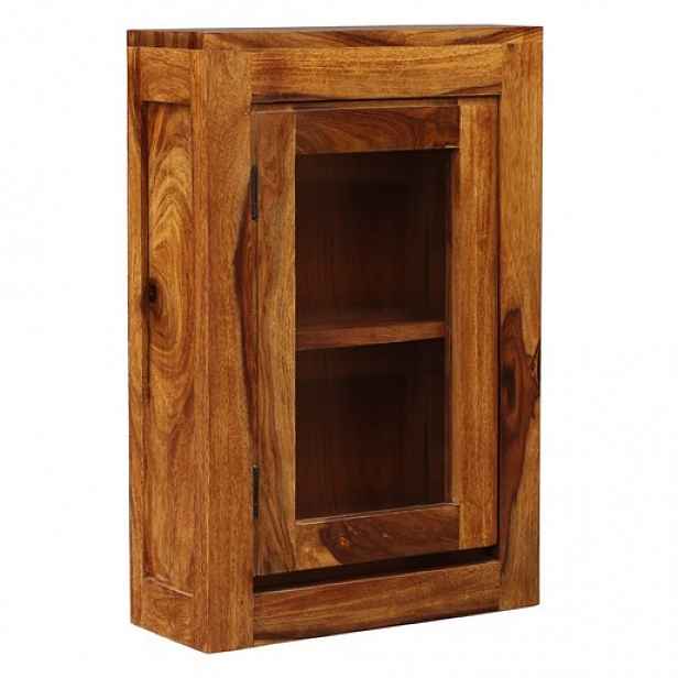 Nástěnná skříňka do koupelny Gani 40x60x15 cm z indického masivu palisandr GANI-KSN