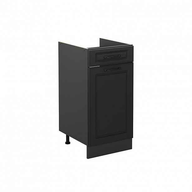 Vicco SPODNÍ SKŘÍŇKA KUCHYŇSKÉ LINKY R-Line, Antracitový venkovský dům/Antracit, 40 cm bez pracovní desky