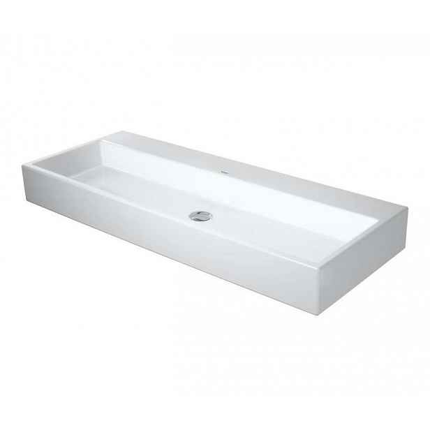Duravit Vero Air - Dvojumyvadlo 120x47 cm, bez přepadu, bez otvoru pro baterii, bílá 2350120070