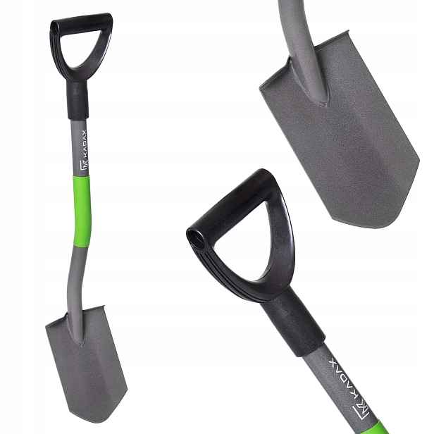 Lopata Rýč Ostrá 84 cm Kovová Zahradní Saperka Ergo Štychovka