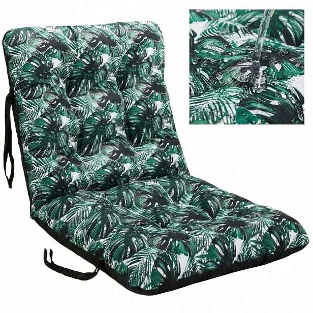 Polštář poduška na židli lehátko křeslo zahradní nábytek 48x48x48 Exotic