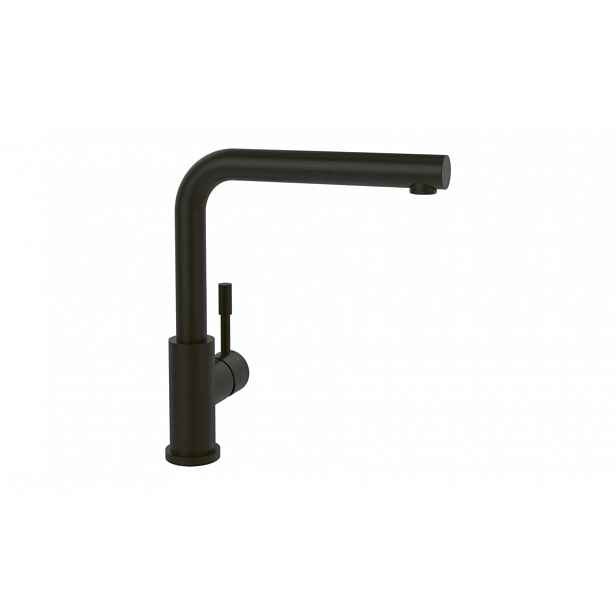 Villeroy & Boch Steel Shower - Dřezová baterie s výsuvnou koncovkou, matná černá 96970106