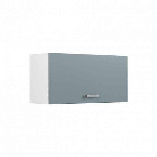 Vicco VĚŠÁK NA STĚNU R-Line, Modrošedá/Bílá, 80 cm Plochý