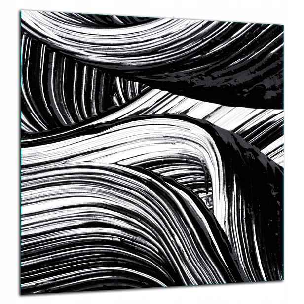 Skleněná Ochranná Deska Panel Lepidlo 60x65 Vzor