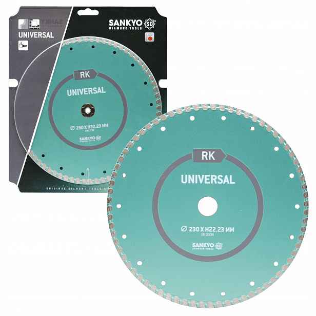 Diamantový Kotouč Pro Řezání Betonu Rk 230 MM Turbo Hikoki Sankyo