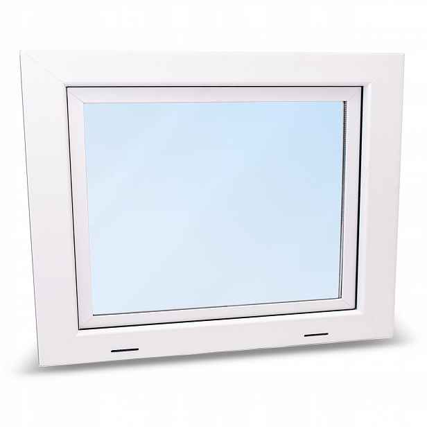 Pvc Okno 70x60 Hospodářské Piwnické Garážové Eko Výklopné 700x600 Bílé