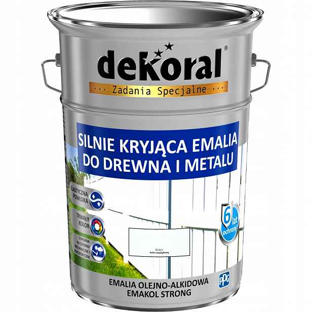 Dekoral Emakol Strong Bílý 10L Ral 9003