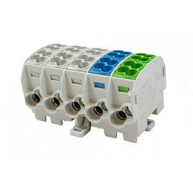 Rozvodný blok pětipólový 25 mm² Scb 25-5X Simet 81500020