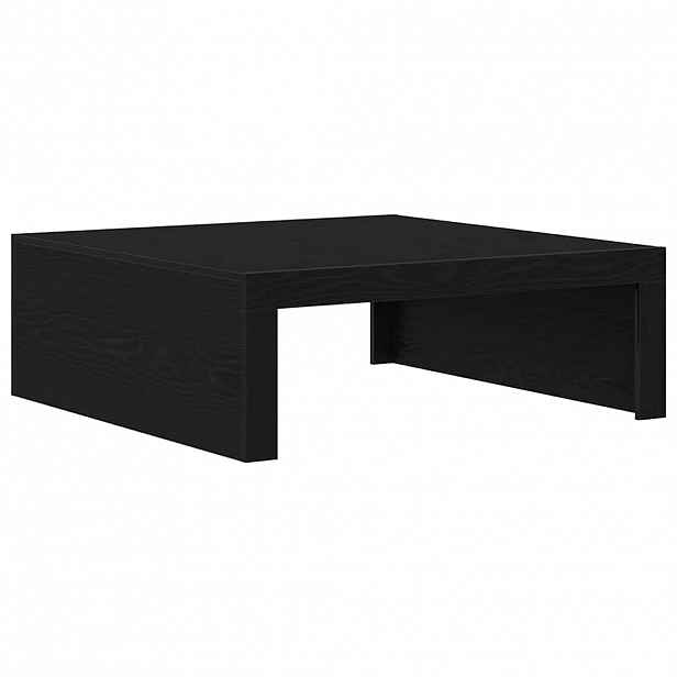 vidaXL Konferenční stolek Černý dub 100 x 100 x 35 cm Kompozitní dřevo
