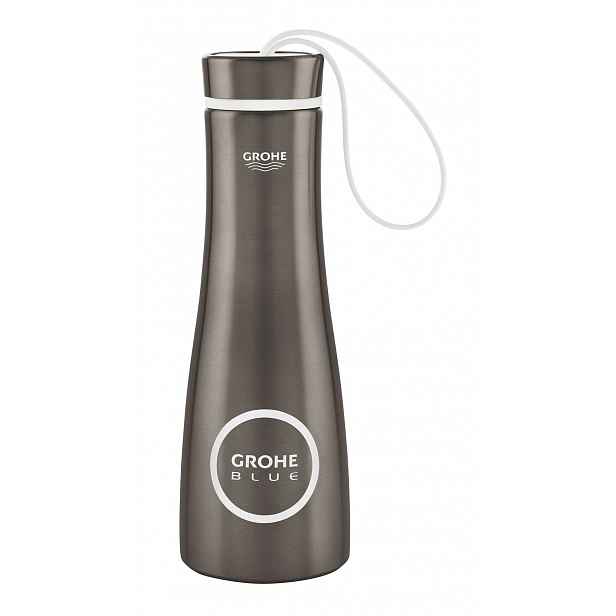 Grohe Blue Home - Thermo láhev, 450 ml, kartáčovaný Hard Graphite 40848AL0