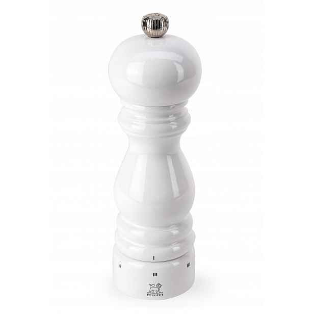 Mlýnek na pepř Peugeot Paříž bílý lesk 18cm