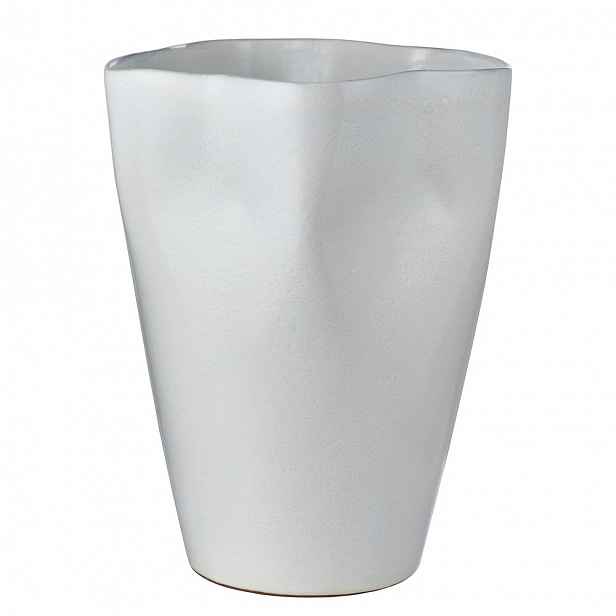 Butlers ORGANIC Váza 30 cm - bílá