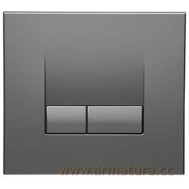 Cersanit Tlačítko splachovače Wc Aqua Hero Sintra Target Black Siamp