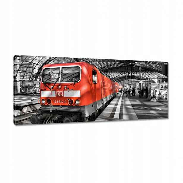 Hodiny 100x40 Vlak v Berlíně