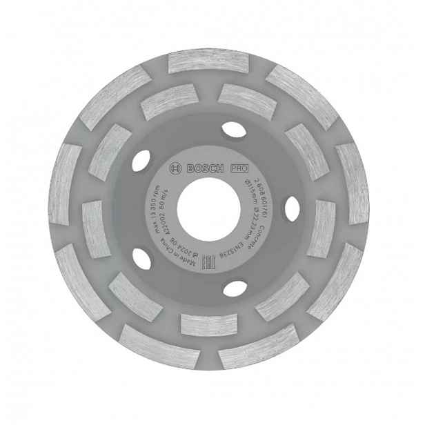 Bosch - Diamantový brusný kotouč na beton 115x22,23 mm 2608601761