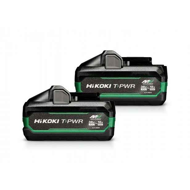 HiKOKI - 18/36V Akumulátor T-PWR Multivolt 4/8 Ah, 2 kusy 381993