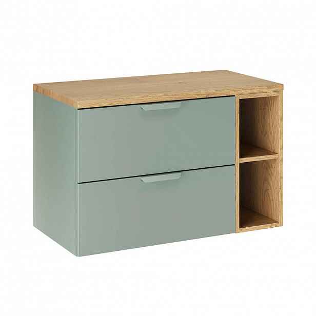 Petits-meubles SKŘÍŇKA POD UMYVADLO 80.6cm Oria Zelená